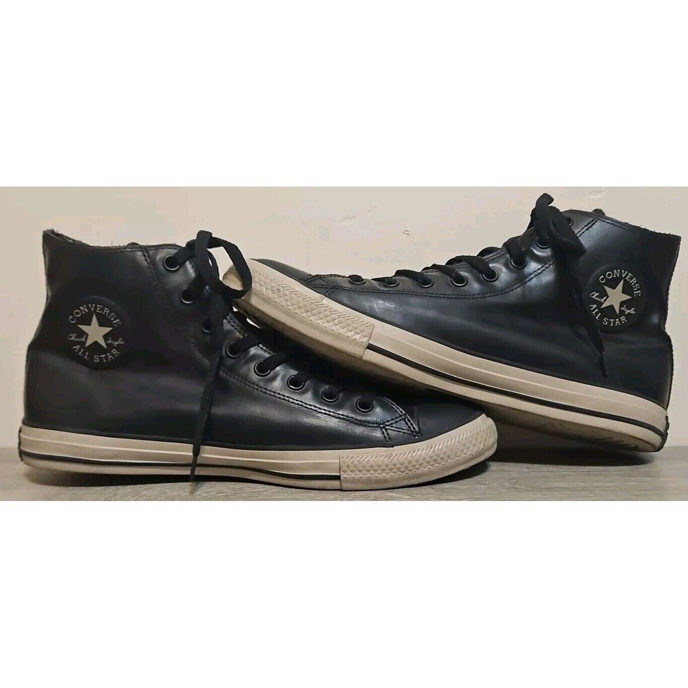 Converse Chuck Taylor Black/Beige Waterproof High Top Sneaker 149458C Men's 11.5 - Picture 5 of 9